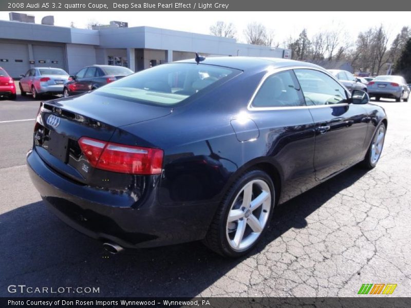  2008 A5 3.2 quattro Coupe Deep Sea Blue Pearl Effect