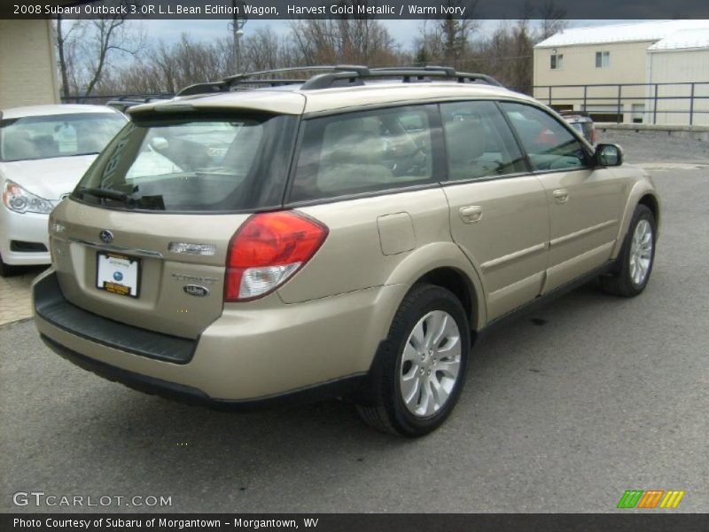 Harvest Gold Metallic / Warm Ivory 2008 Subaru Outback 3.0R L.L.Bean Edition Wagon