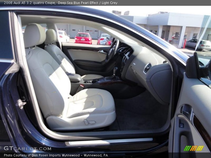  2008 A5 3.2 quattro Coupe Light Grey Interior