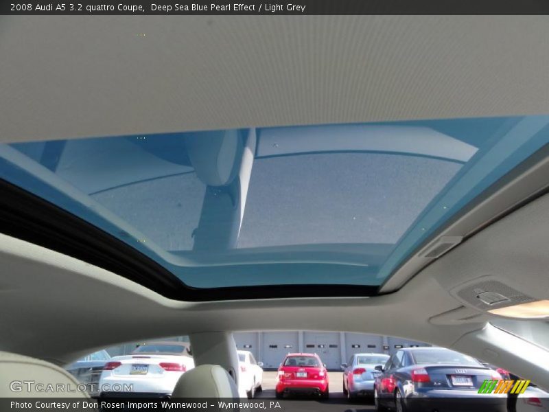 Sunroof of 2008 A5 3.2 quattro Coupe