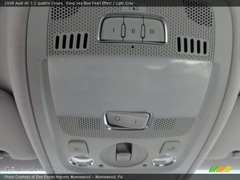 Controls of 2008 A5 3.2 quattro Coupe
