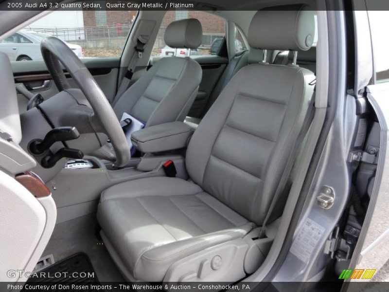  2005 A4 3.2 quattro Sedan Platinum Interior