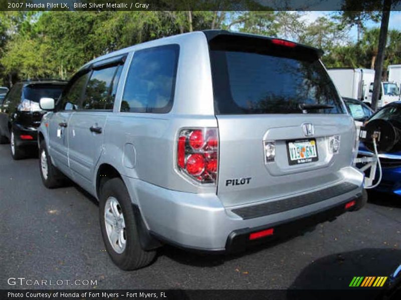 Billet Silver Metallic / Gray 2007 Honda Pilot LX