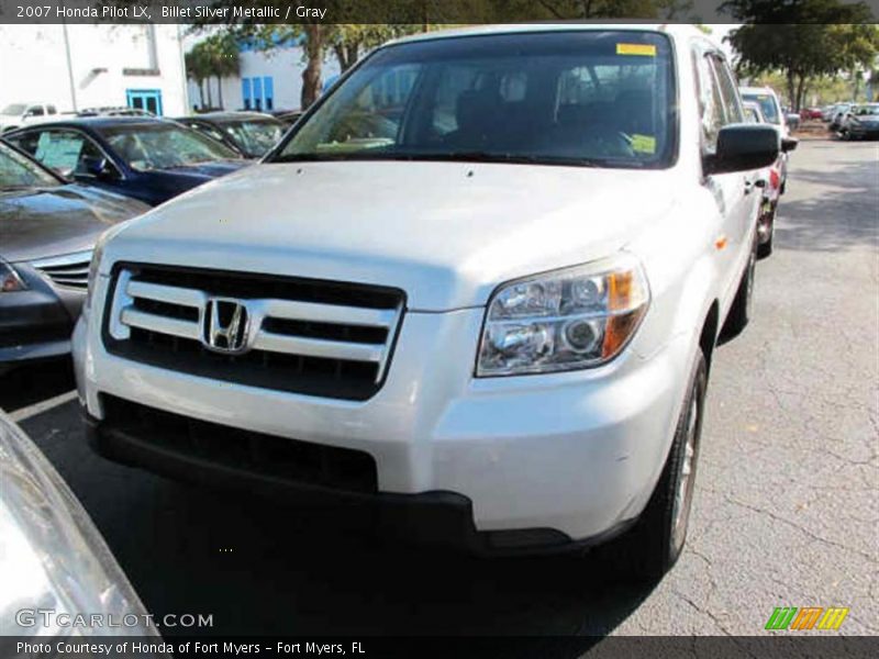 Billet Silver Metallic / Gray 2007 Honda Pilot LX