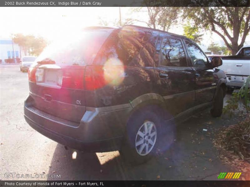 Indigo Blue / Dark Gray 2002 Buick Rendezvous CX
