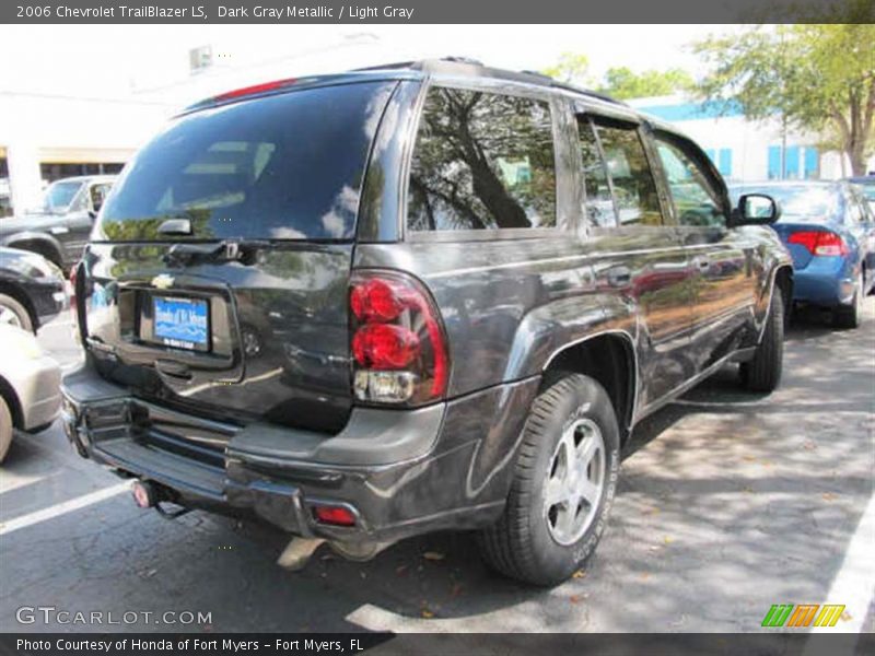 Dark Gray Metallic / Light Gray 2006 Chevrolet TrailBlazer LS