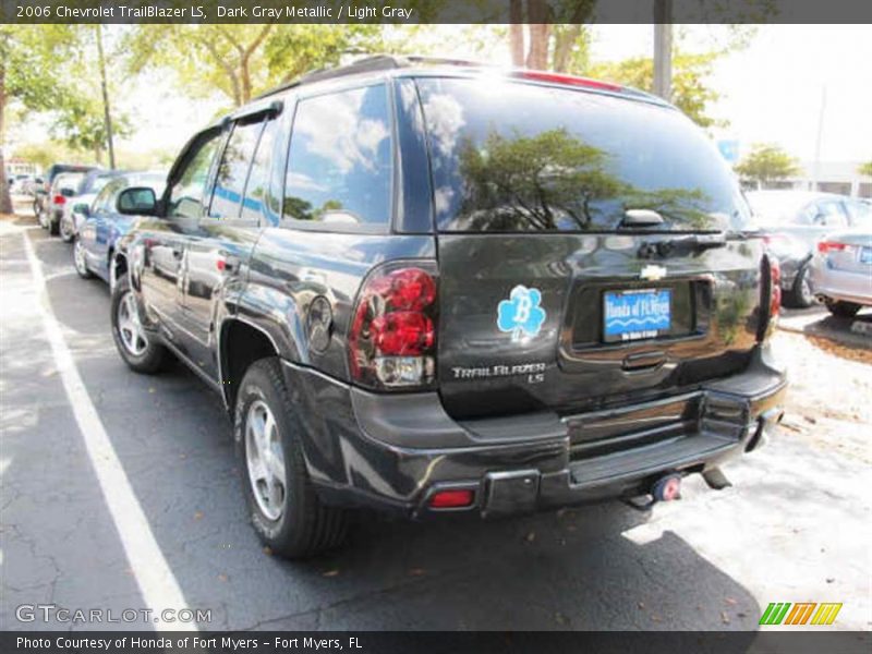 Dark Gray Metallic / Light Gray 2006 Chevrolet TrailBlazer LS