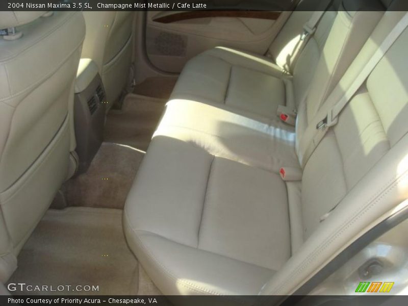 Champagne Mist Metallic / Cafe Latte 2004 Nissan Maxima 3.5 SL