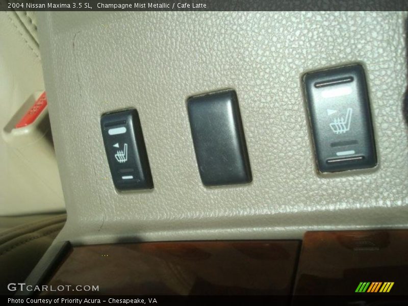 Champagne Mist Metallic / Cafe Latte 2004 Nissan Maxima 3.5 SL