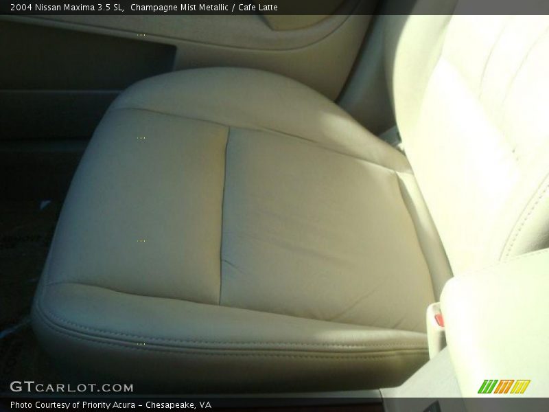 Champagne Mist Metallic / Cafe Latte 2004 Nissan Maxima 3.5 SL