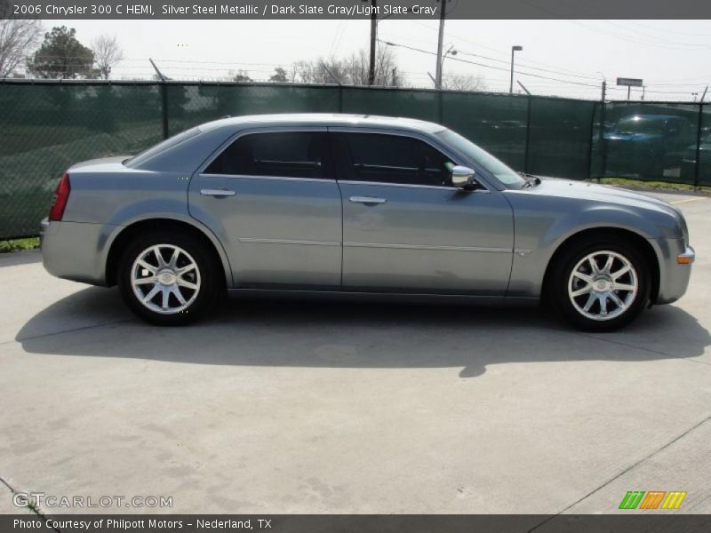 Silver Steel Metallic / Dark Slate Gray/Light Slate Gray 2006 Chrysler 300 C HEMI