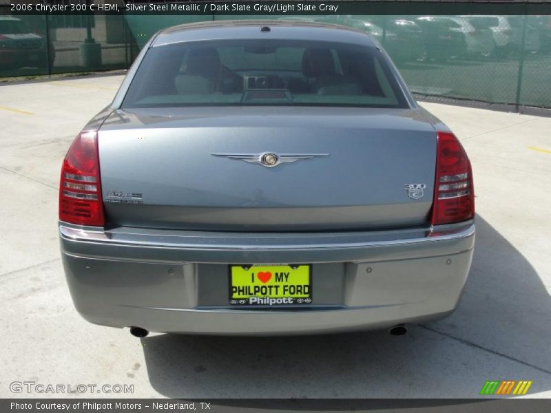 Silver Steel Metallic / Dark Slate Gray/Light Slate Gray 2006 Chrysler 300 C HEMI