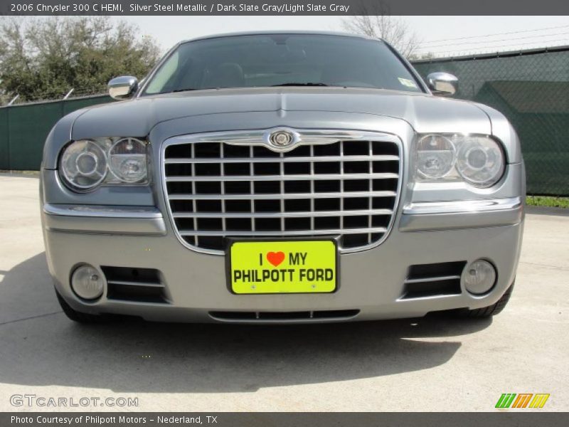 Silver Steel Metallic / Dark Slate Gray/Light Slate Gray 2006 Chrysler 300 C HEMI