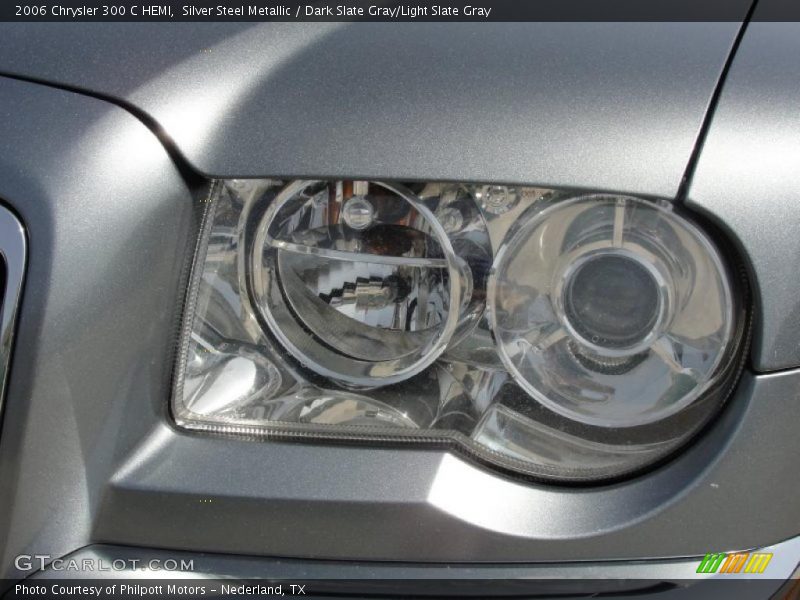 Silver Steel Metallic / Dark Slate Gray/Light Slate Gray 2006 Chrysler 300 C HEMI