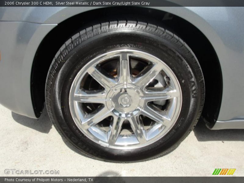 Silver Steel Metallic / Dark Slate Gray/Light Slate Gray 2006 Chrysler 300 C HEMI