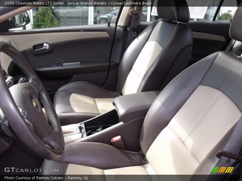 Amber Bronze Metallic / Cocoa/Cashmere Beige 2008 Chevrolet Malibu LTZ Sedan