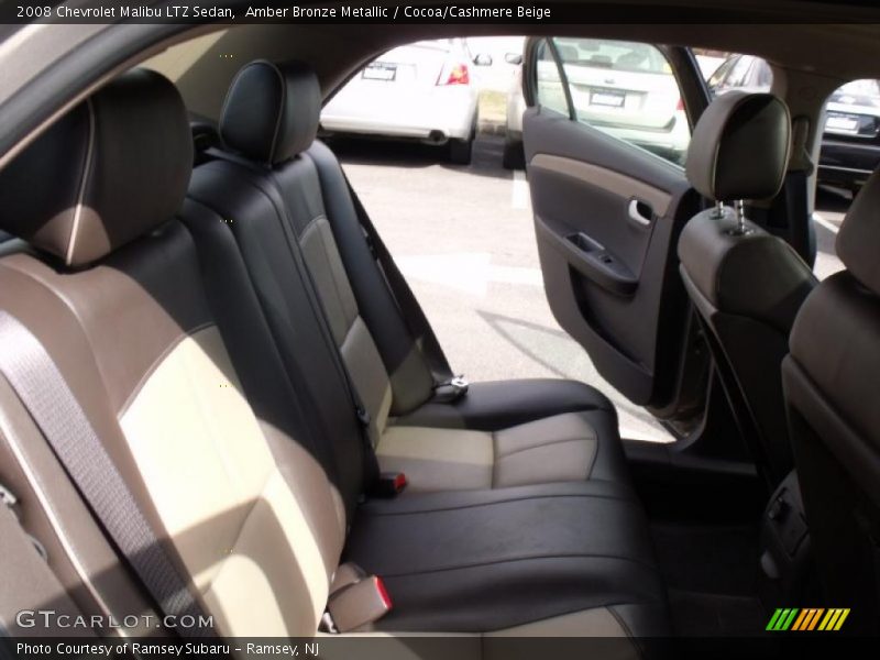 Amber Bronze Metallic / Cocoa/Cashmere Beige 2008 Chevrolet Malibu LTZ Sedan