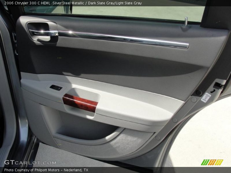 Silver Steel Metallic / Dark Slate Gray/Light Slate Gray 2006 Chrysler 300 C HEMI