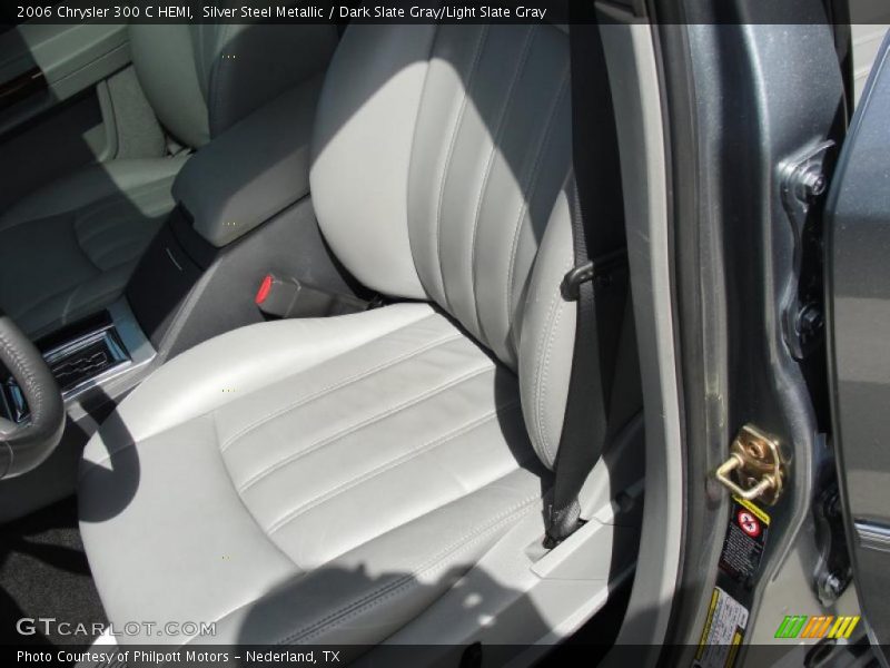 Silver Steel Metallic / Dark Slate Gray/Light Slate Gray 2006 Chrysler 300 C HEMI