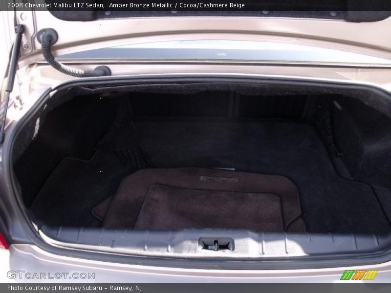 Amber Bronze Metallic / Cocoa/Cashmere Beige 2008 Chevrolet Malibu LTZ Sedan