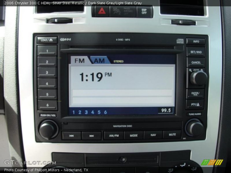 Silver Steel Metallic / Dark Slate Gray/Light Slate Gray 2006 Chrysler 300 C HEMI