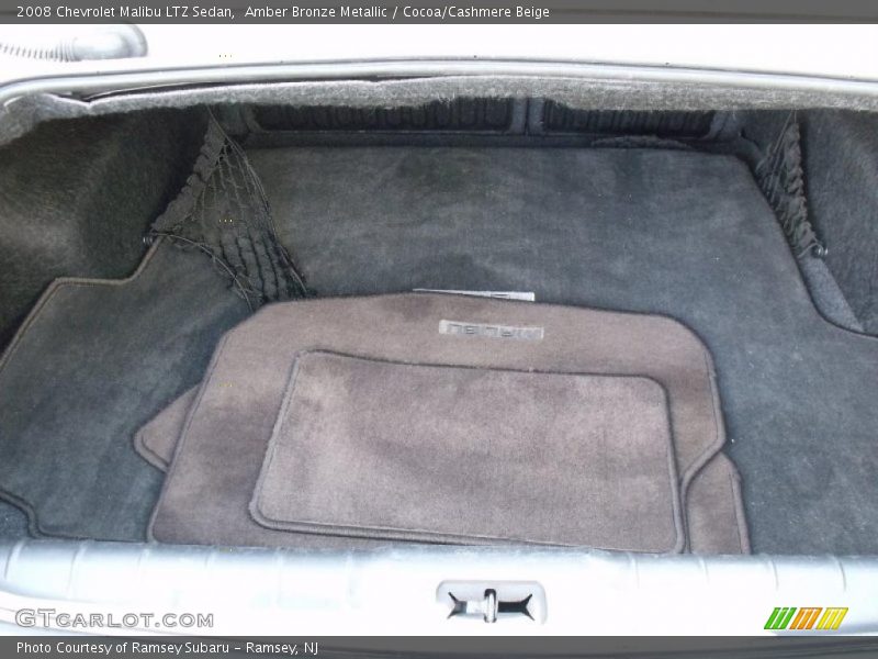 Amber Bronze Metallic / Cocoa/Cashmere Beige 2008 Chevrolet Malibu LTZ Sedan