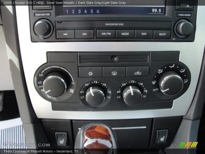Silver Steel Metallic / Dark Slate Gray/Light Slate Gray 2006 Chrysler 300 C HEMI