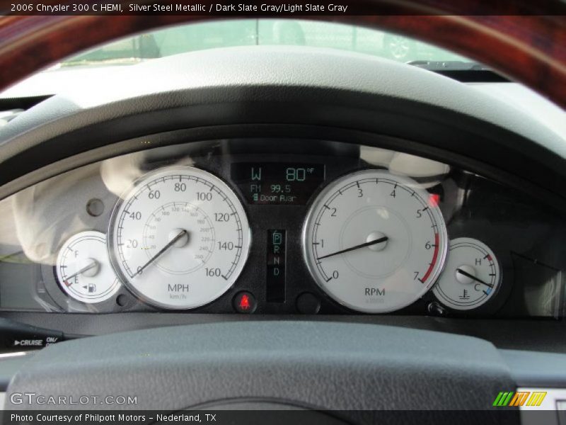 Silver Steel Metallic / Dark Slate Gray/Light Slate Gray 2006 Chrysler 300 C HEMI