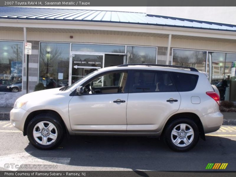 Savannah Metallic / Taupe 2007 Toyota RAV4 I4