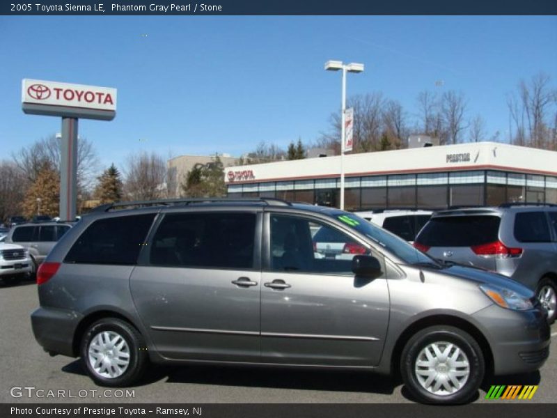 Phantom Gray Pearl / Stone 2005 Toyota Sienna LE