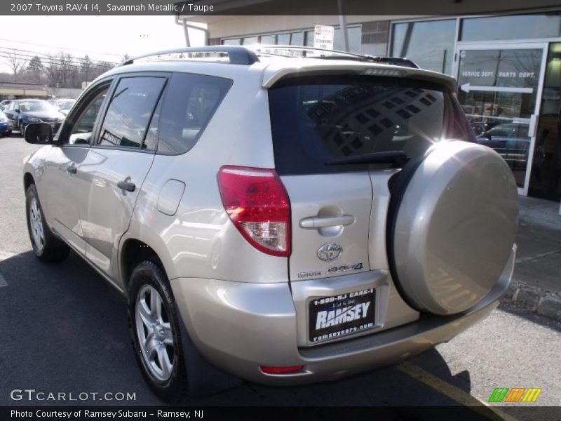 Savannah Metallic / Taupe 2007 Toyota RAV4 I4