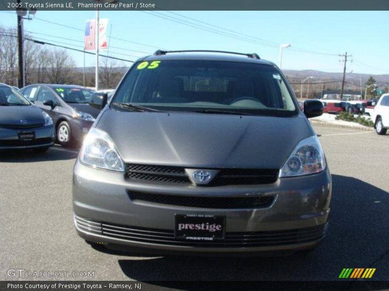 Phantom Gray Pearl / Stone 2005 Toyota Sienna LE
