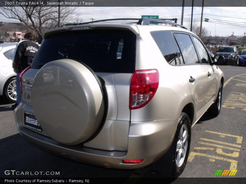 Savannah Metallic / Taupe 2007 Toyota RAV4 I4