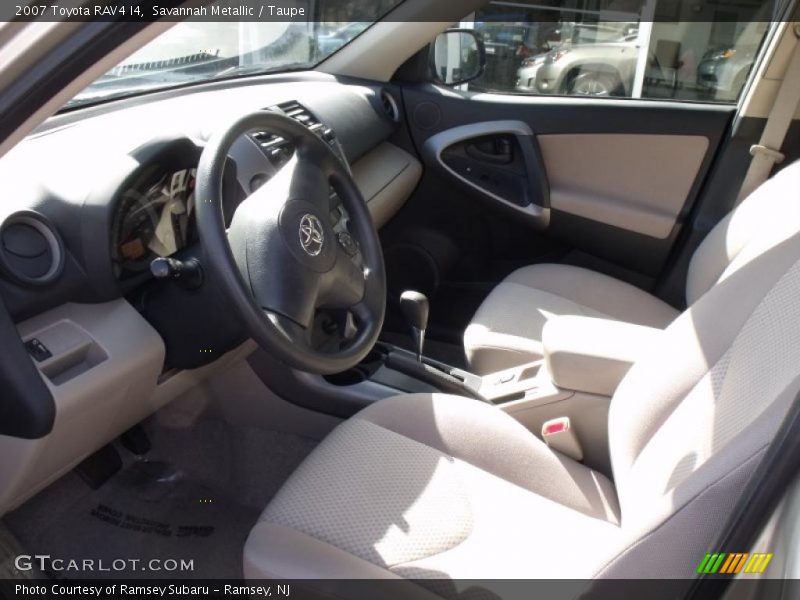 Savannah Metallic / Taupe 2007 Toyota RAV4 I4