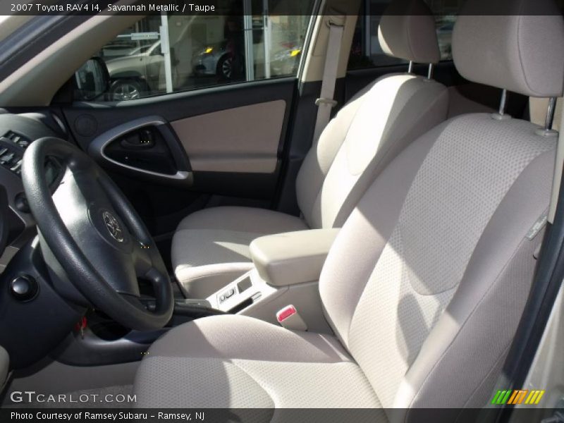 Savannah Metallic / Taupe 2007 Toyota RAV4 I4