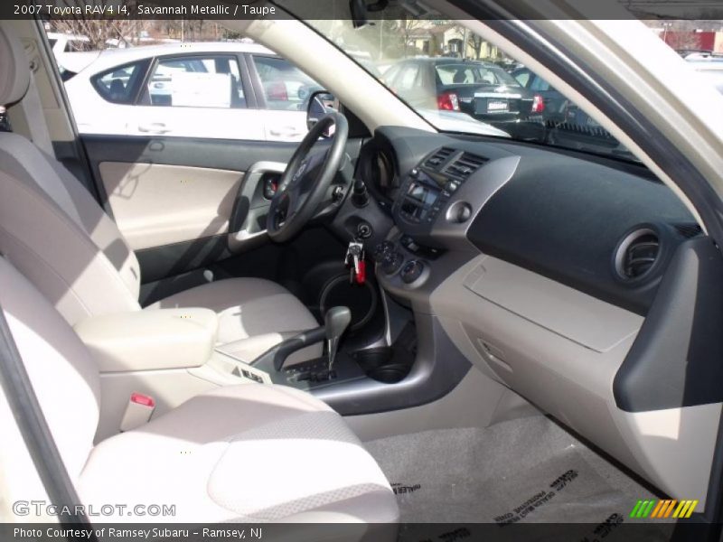 Savannah Metallic / Taupe 2007 Toyota RAV4 I4