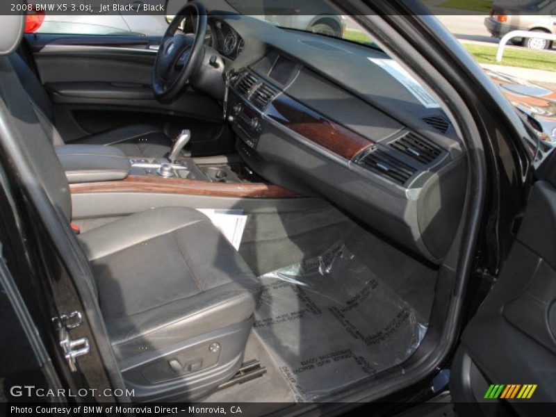 Jet Black / Black 2008 BMW X5 3.0si