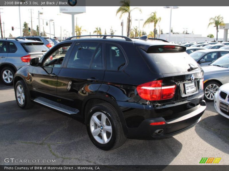 Jet Black / Black 2008 BMW X5 3.0si