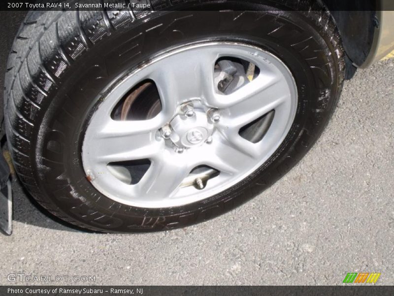 Savannah Metallic / Taupe 2007 Toyota RAV4 I4