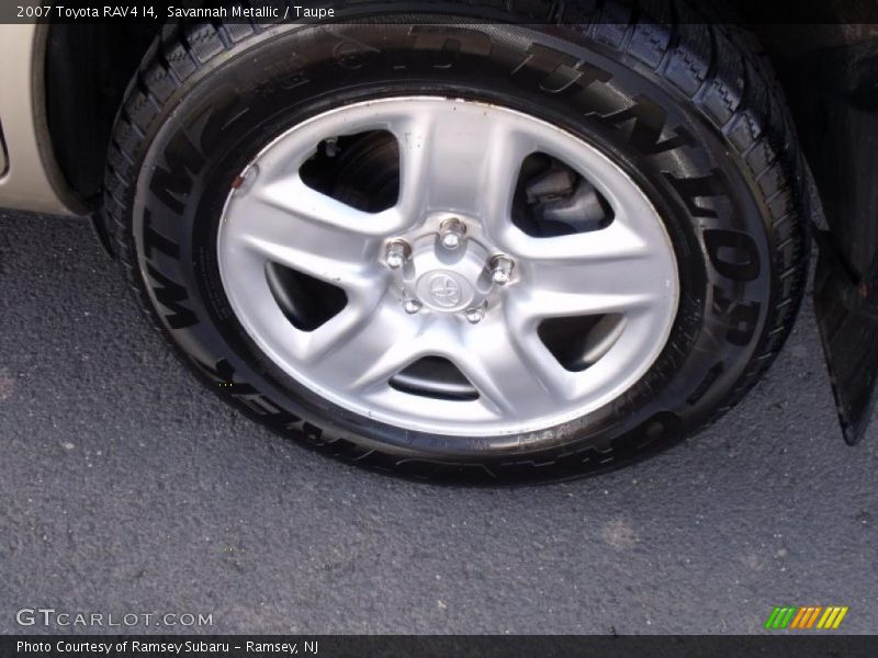 Savannah Metallic / Taupe 2007 Toyota RAV4 I4