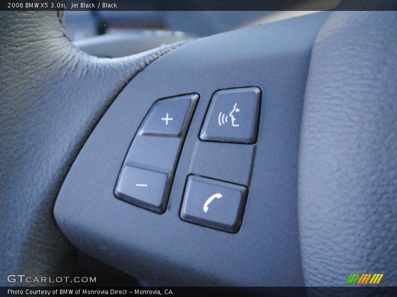 Jet Black / Black 2008 BMW X5 3.0si