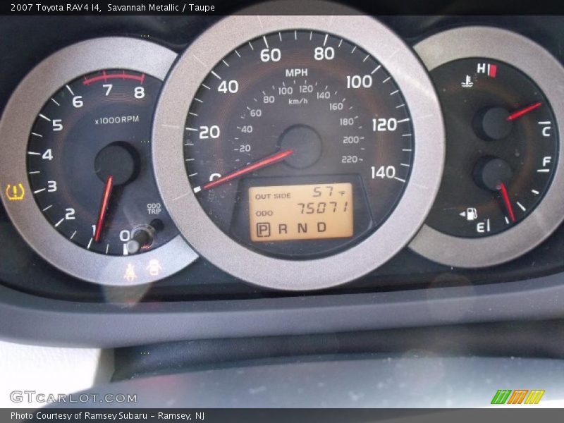 Savannah Metallic / Taupe 2007 Toyota RAV4 I4