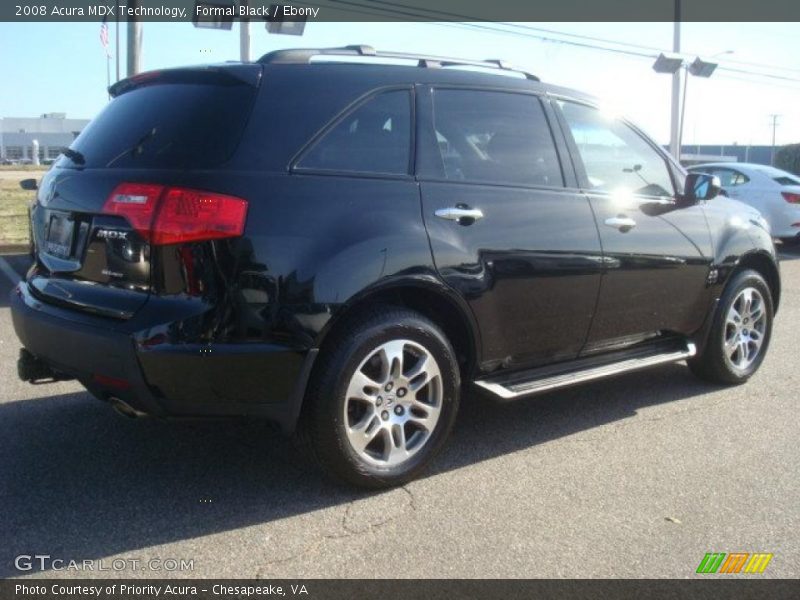 Formal Black / Ebony 2008 Acura MDX Technology