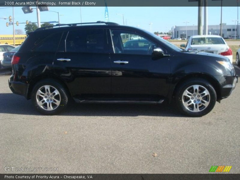 Formal Black / Ebony 2008 Acura MDX Technology