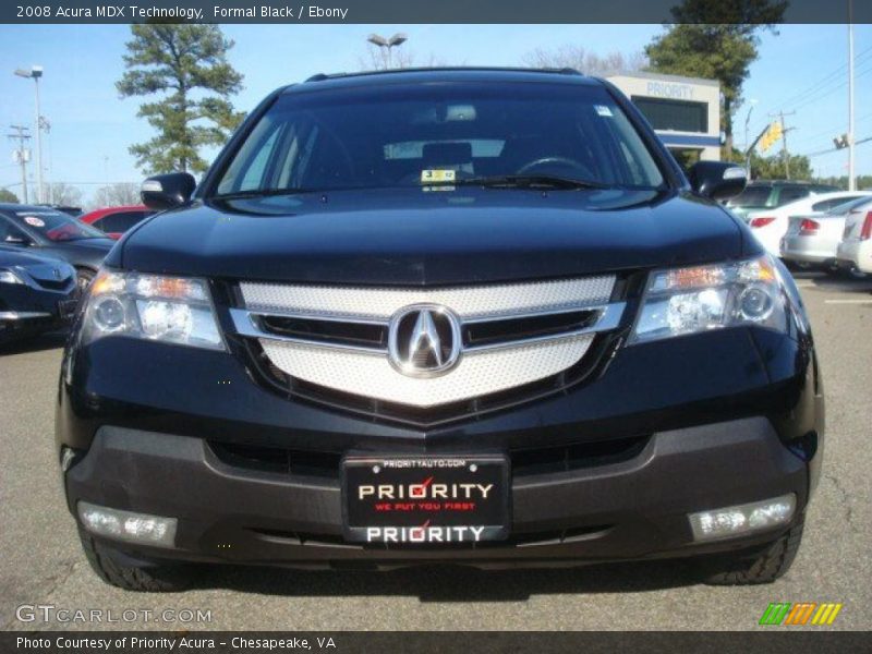 Formal Black / Ebony 2008 Acura MDX Technology