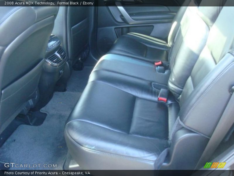 Formal Black / Ebony 2008 Acura MDX Technology