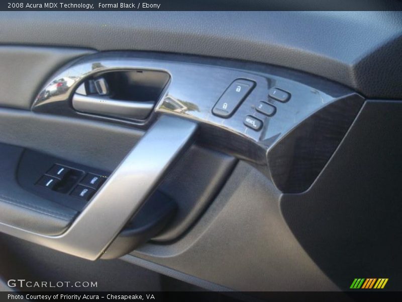 Formal Black / Ebony 2008 Acura MDX Technology