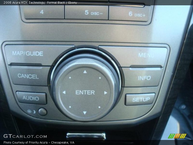 Formal Black / Ebony 2008 Acura MDX Technology