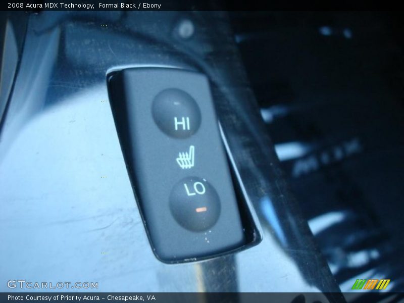 Formal Black / Ebony 2008 Acura MDX Technology