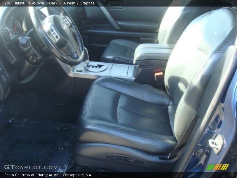 Dark Blue Pearl / Graphite 2005 Infiniti FX 45 AWD